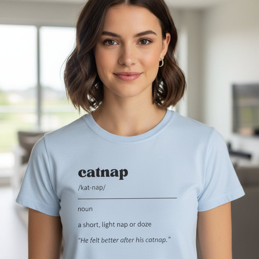 Catnap Definition Women's Softstyle Tee - T - Shirt - Epileptic Al’s Shop