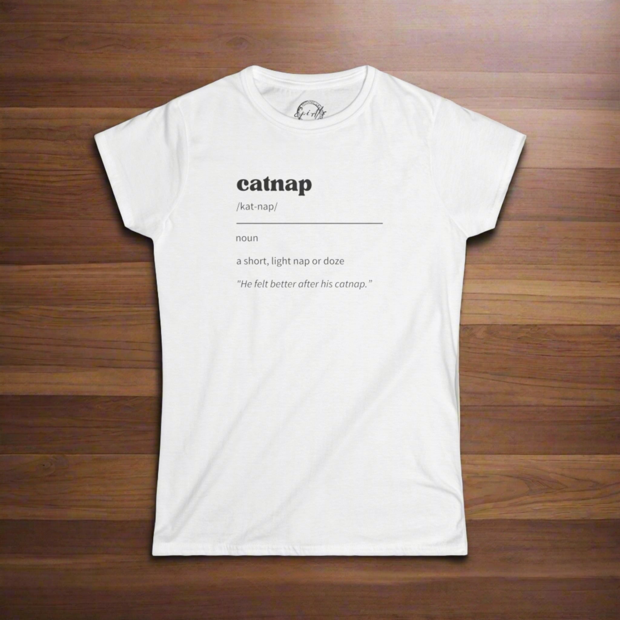 Catnap Definition Women's Softstyle Tee - T - Shirt - Epileptic Al’s Shop