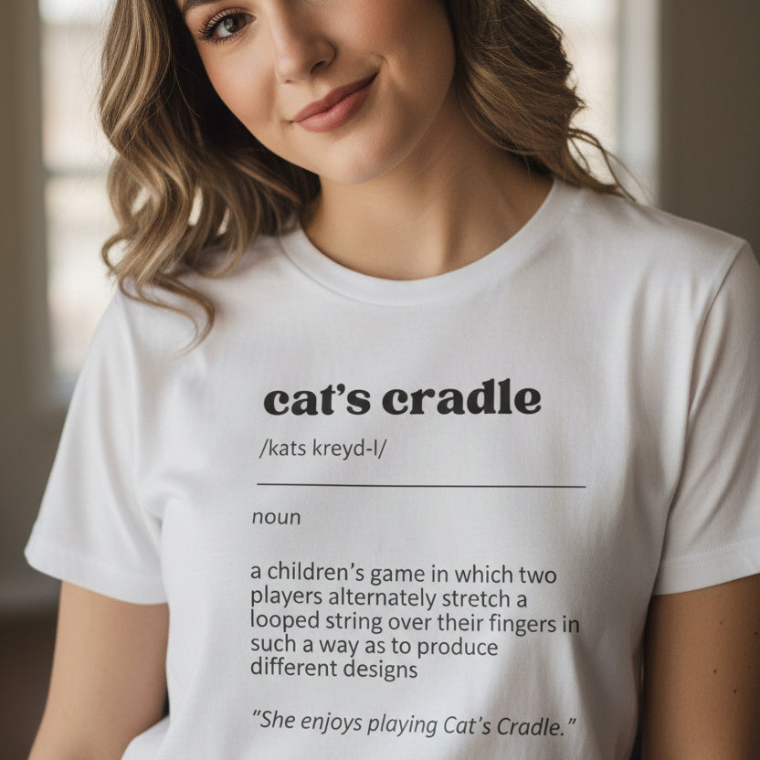 Cat's Cradle Definition Women's Softstyle Tee - T - Shirt - Epileptic Al’s Shop