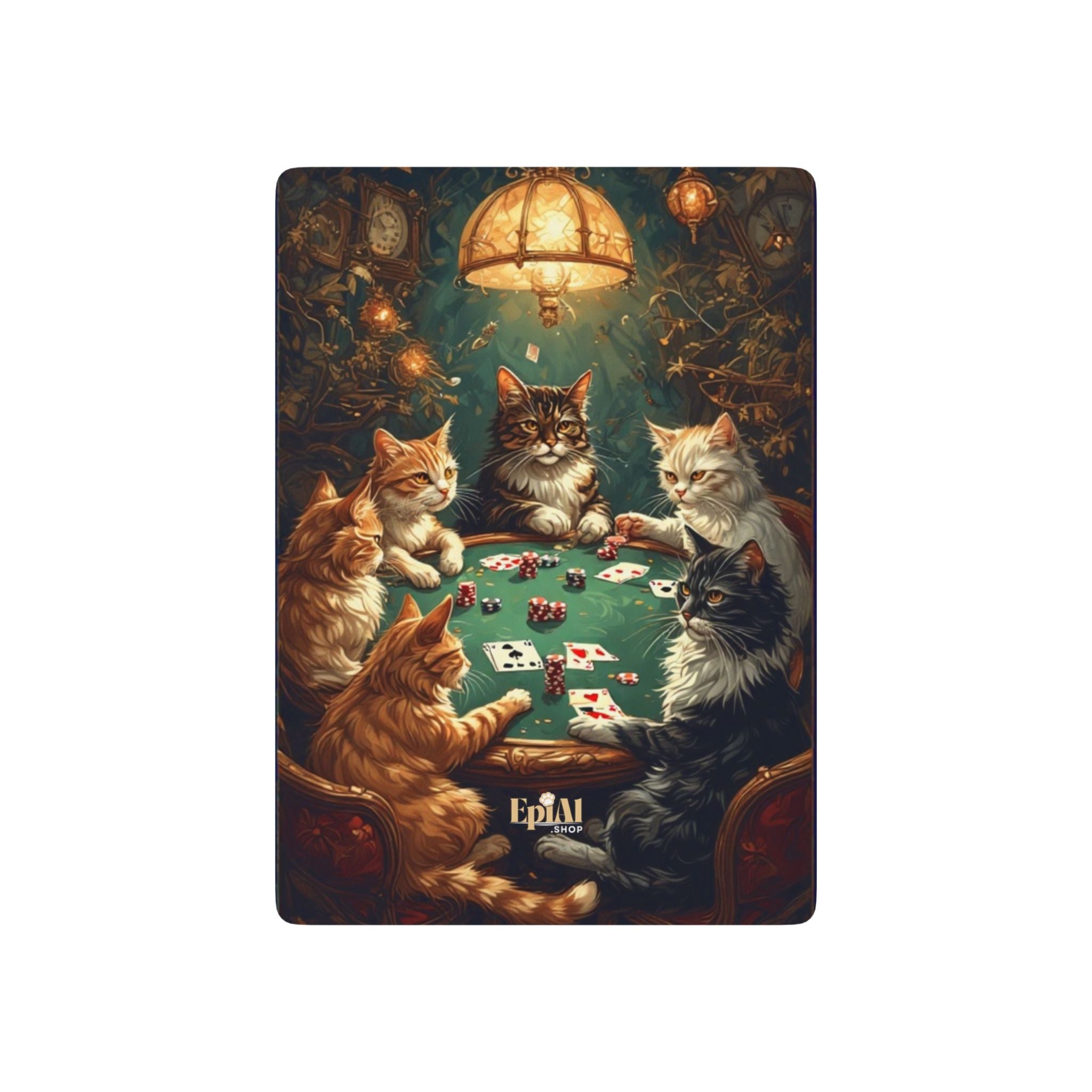 Cats Playing Poker Playing Cards, Perfect for Cat Lovers - Toys & Games, Playing Cards - EpiAl's Shop