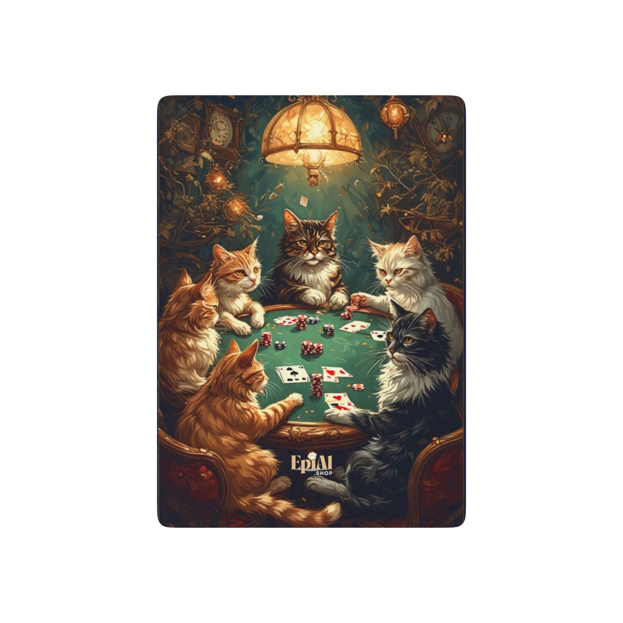 Cats Playing Poker Playing Cards, Perfect for Cat Lovers - Toys & Games, Playing Cards - EpiAl's Shop