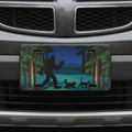Catsquatch Vanity Plate – Cryptid Meets Cat Humor Front License Plate - Vehicle License Plates/Tags - EpiAl's Shop