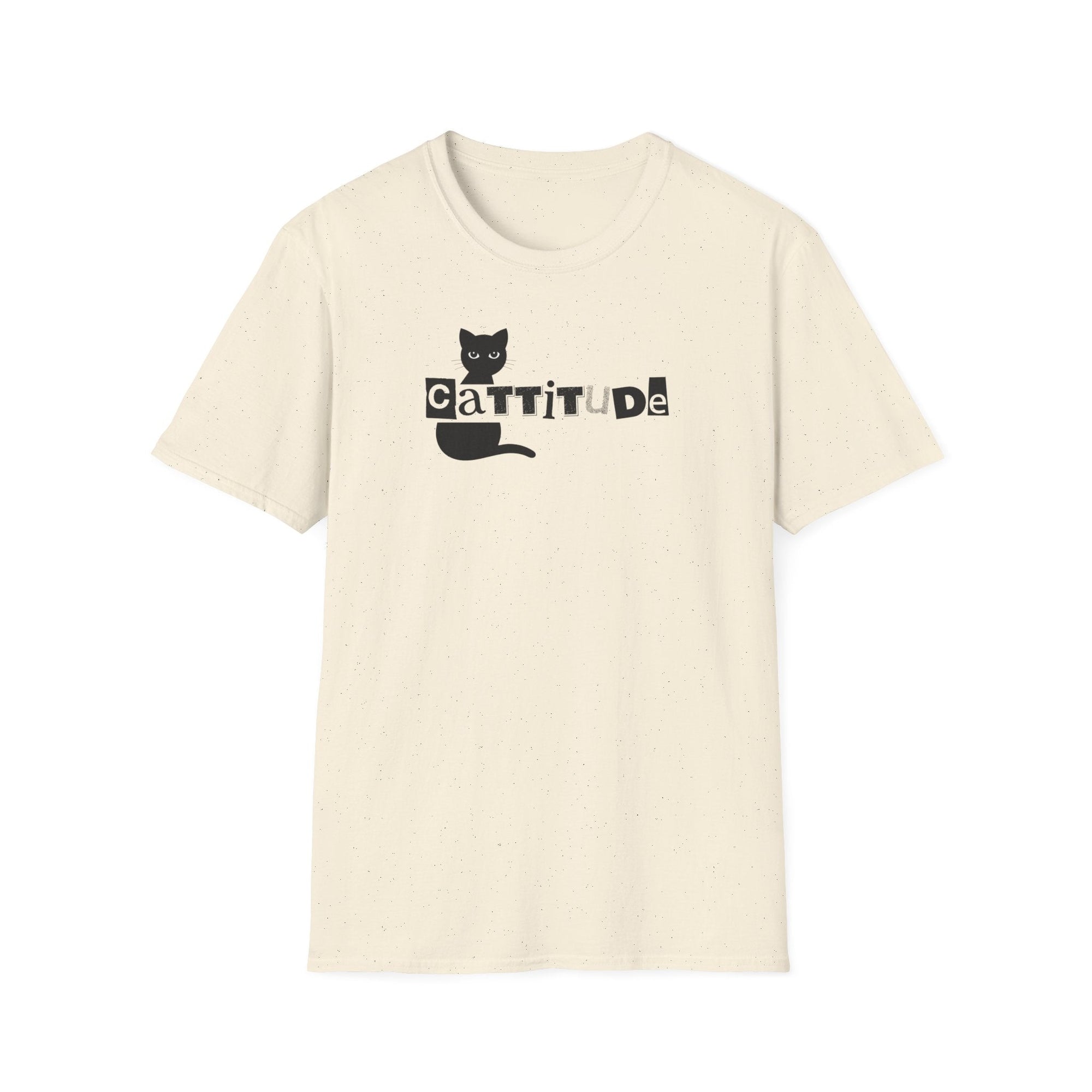 Cattitude Unisex Softstyle T - Shirt - T - Shirt - Epileptic Al’s Shop