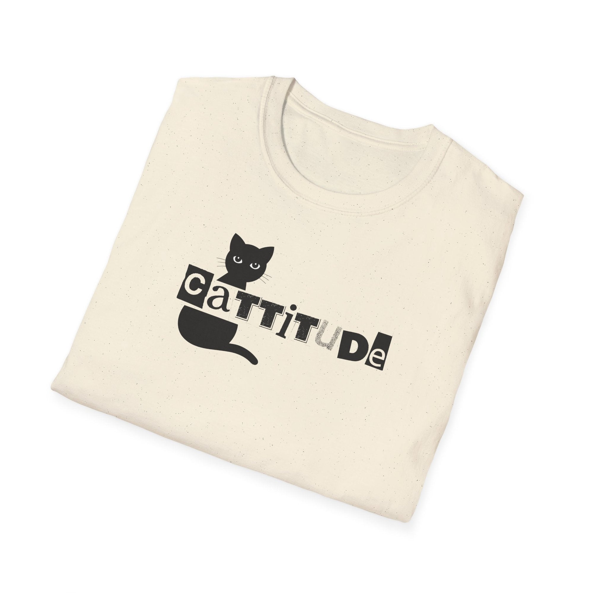 Cattitude Unisex Softstyle T - Shirt - T - Shirt - Epileptic Al’s Shop