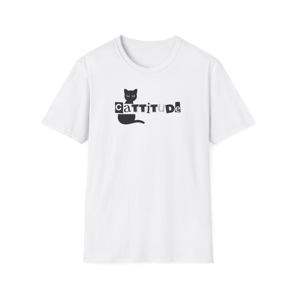 Cattitude Unisex Softstyle T - Shirt - T - Shirt - Epileptic Al’s Shop