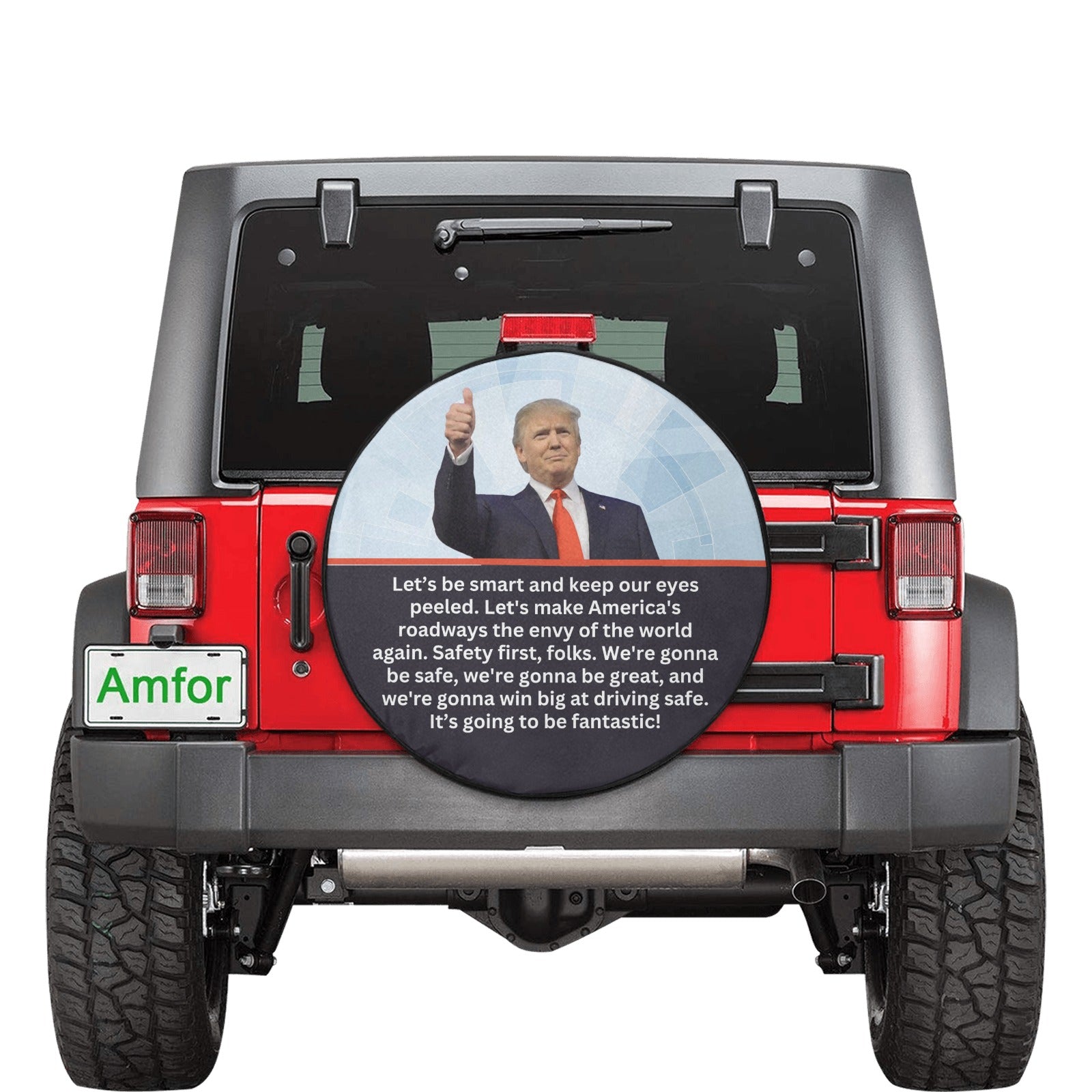 Trump Safe Spare Tire Cover (Small)(15")