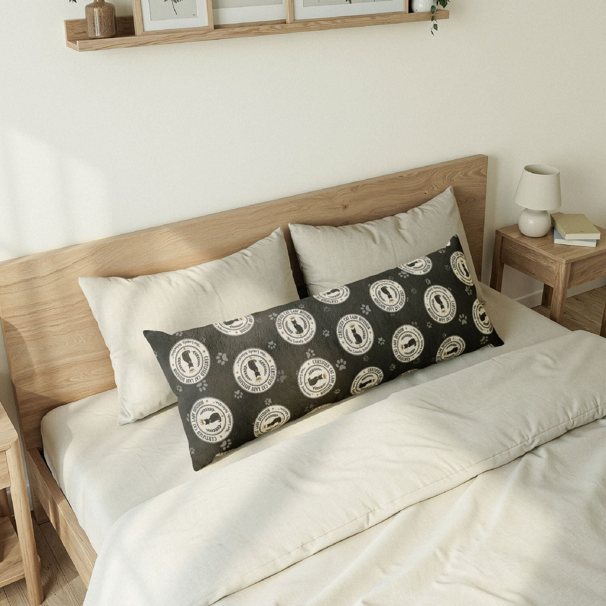 Certified Cat Lady Division Body Pillow – Not Lonely Just Selective - Decor, Pillows, Body - EpiAl's Shop