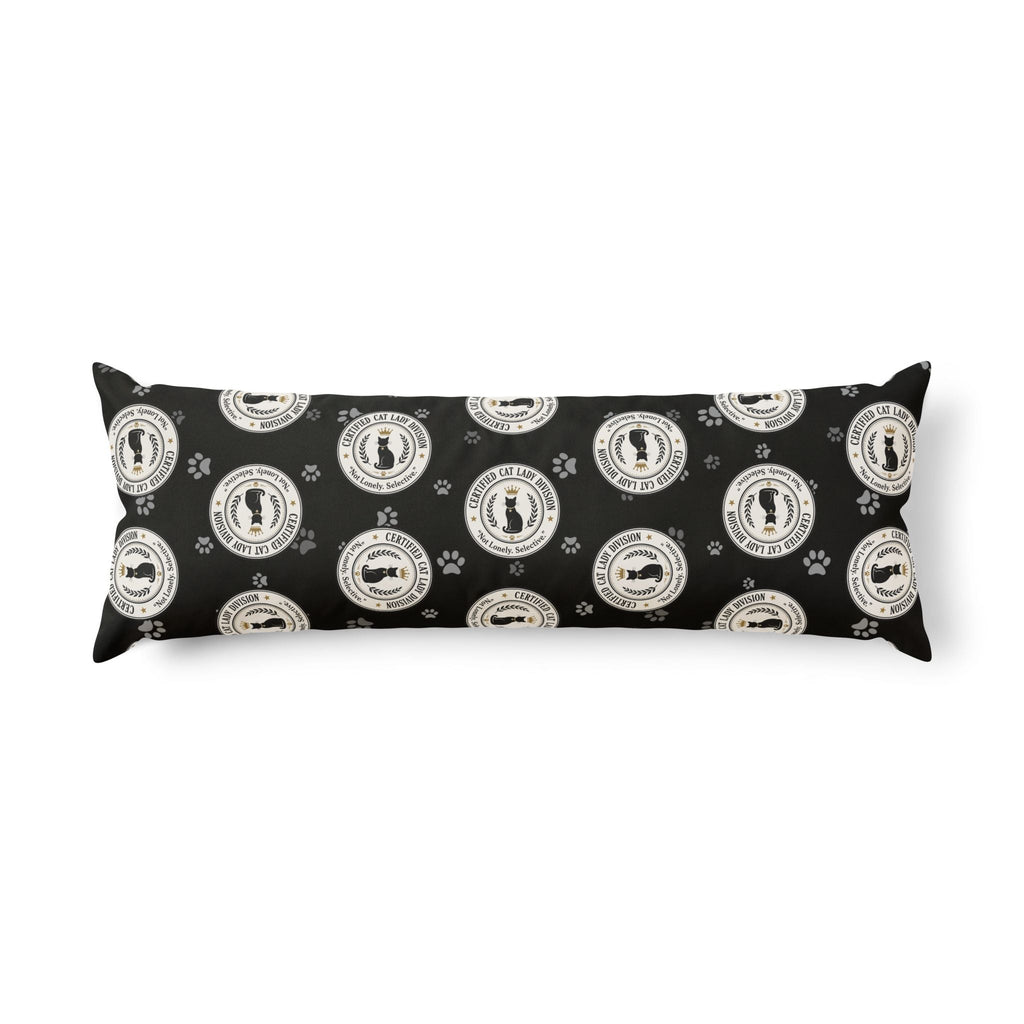 Certified Cat Lady Division Body Pillow – Not Lonely Just Selective - Decor, Pillows, Body - EpiAl's Shop
