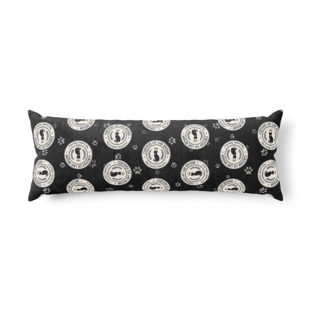 Certified Cat Lady Division Body Pillow – Not Lonely Just Selective - Decor, Pillows, Body - EpiAl's Shop