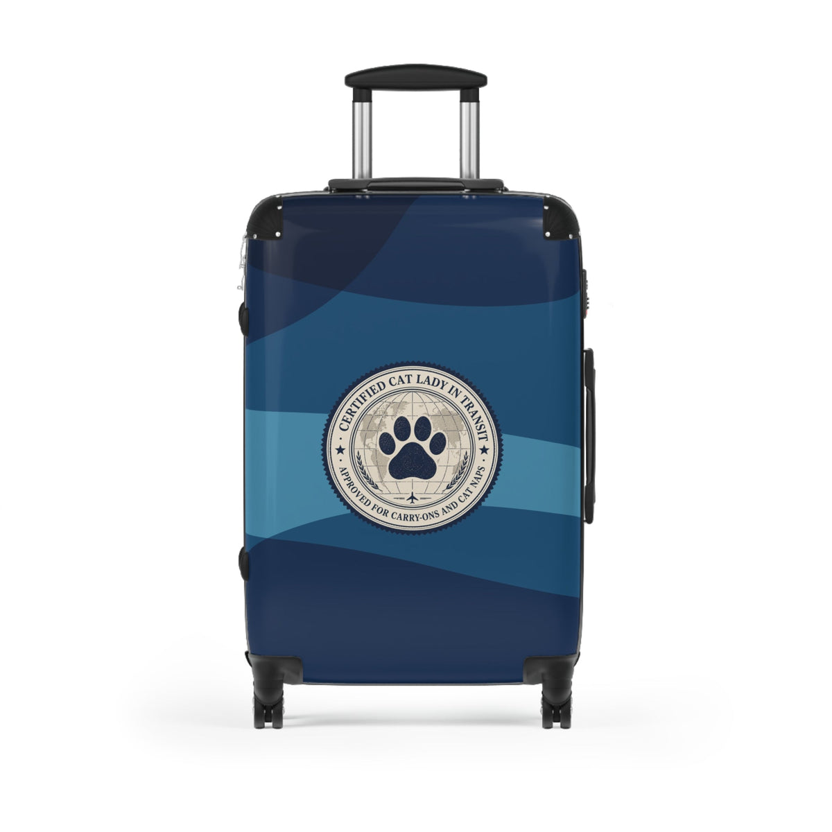 Certified Cat Lady in Transit – Hard-Shell Suitcase - Bags, Suitcases - EpiAl's Shop
