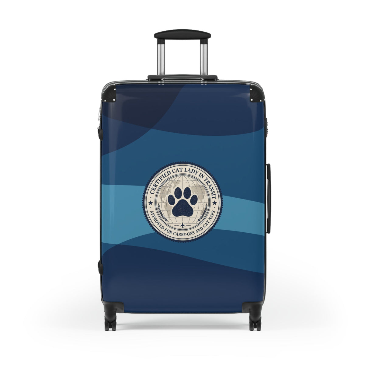 Certified Cat Lady in Transit – Hard-Shell Suitcase - Bags, Suitcases - EpiAl's Shop