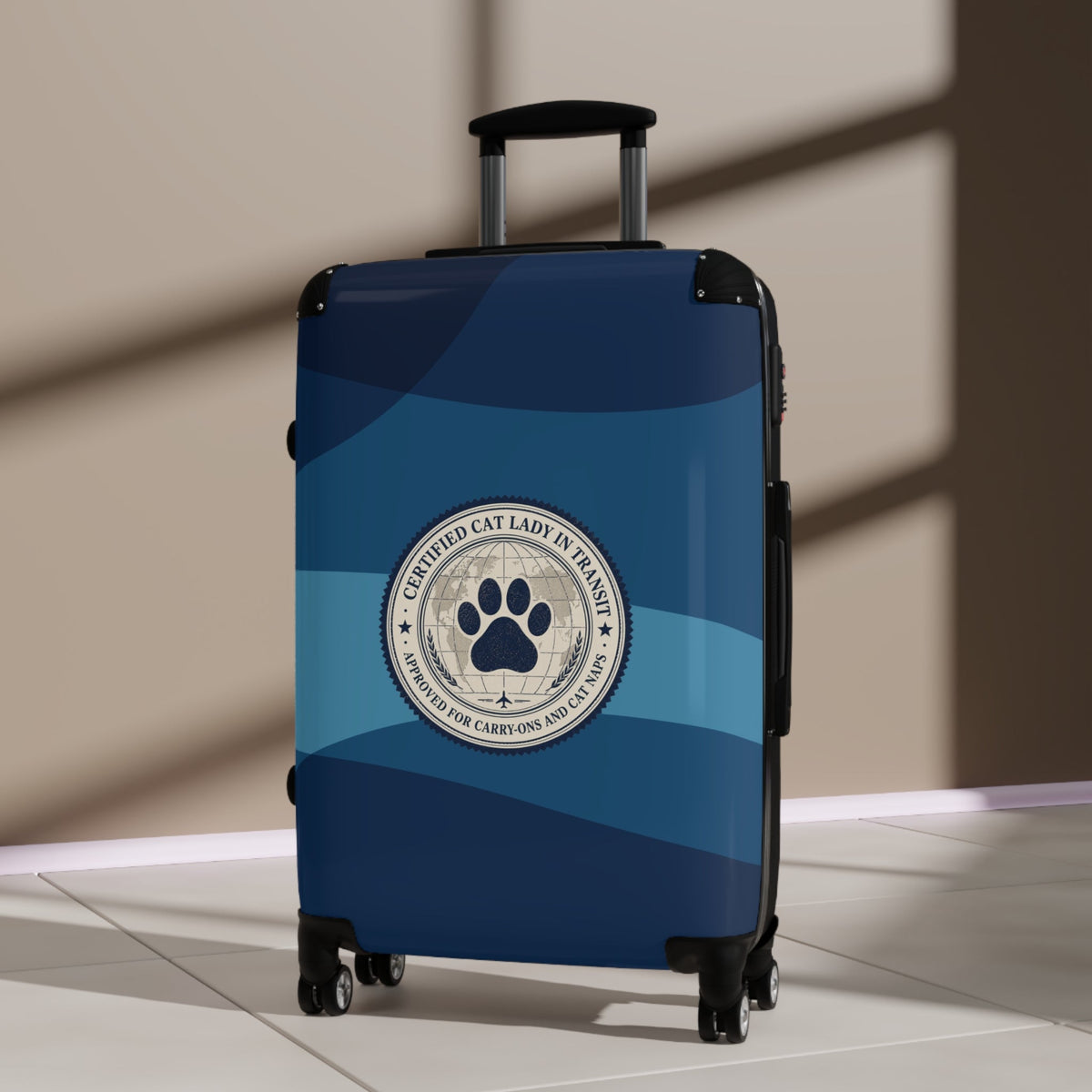 Certified Cat Lady in Transit – Hard-Shell Suitcase - Bags, Suitcases - EpiAl's Shop