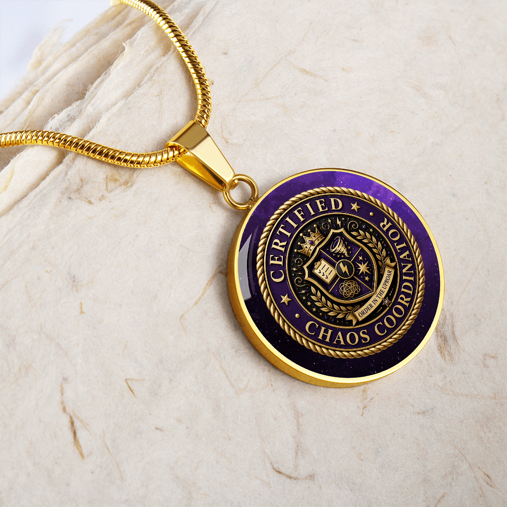 Certified Chaos Coordinator Necklace - Jewelry, Necklaces - EpiAl's Shop