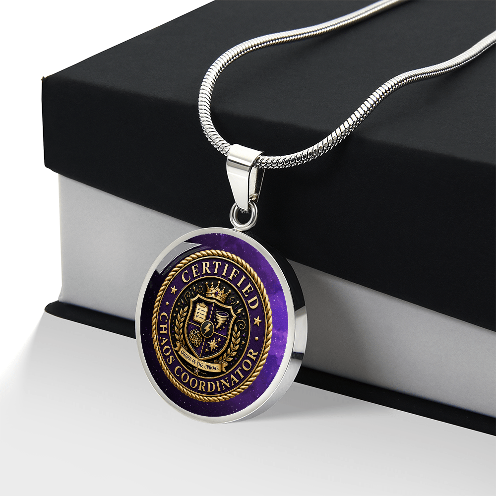 Certified Chaos Coordinator Necklace - Jewelry, Necklaces - EpiAl's Shop