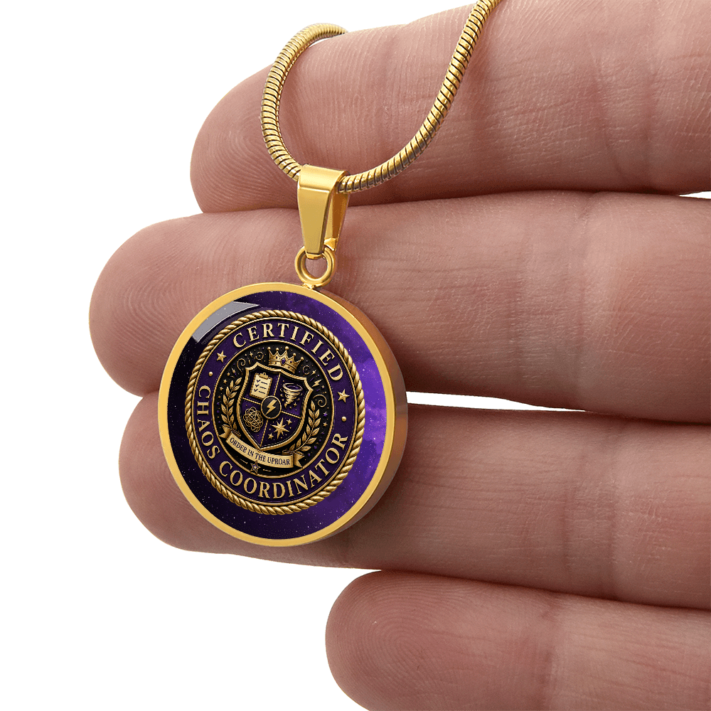 Certified Chaos Coordinator Necklace - Jewelry, Necklaces - EpiAl's Shop