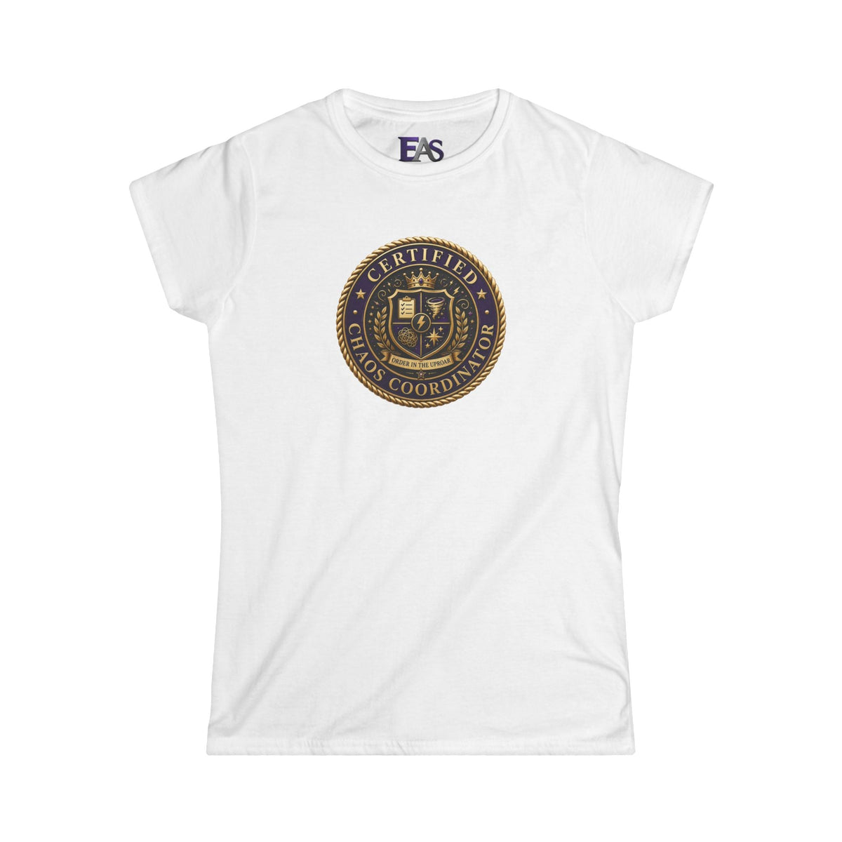Certified Chaos Coordinator Women’s Softstyle T-Shirt - Clothing, Women, T-Shirts - EpiAl's Shop