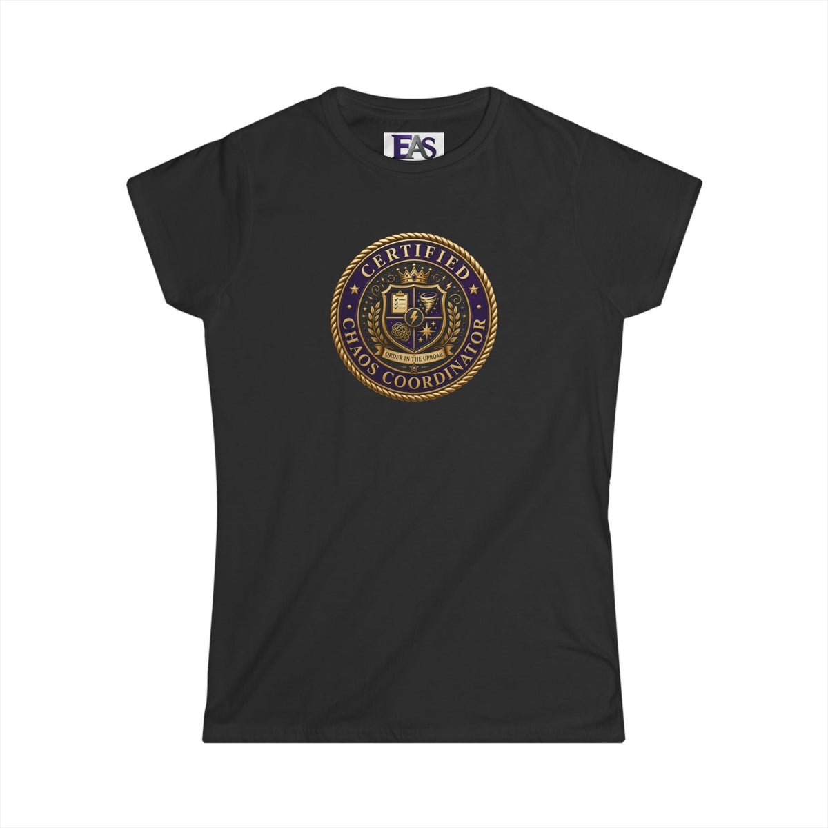 Certified Chaos Coordinator Women’s Softstyle T-Shirt - Clothing, Women, T-Shirts - EpiAl's Shop