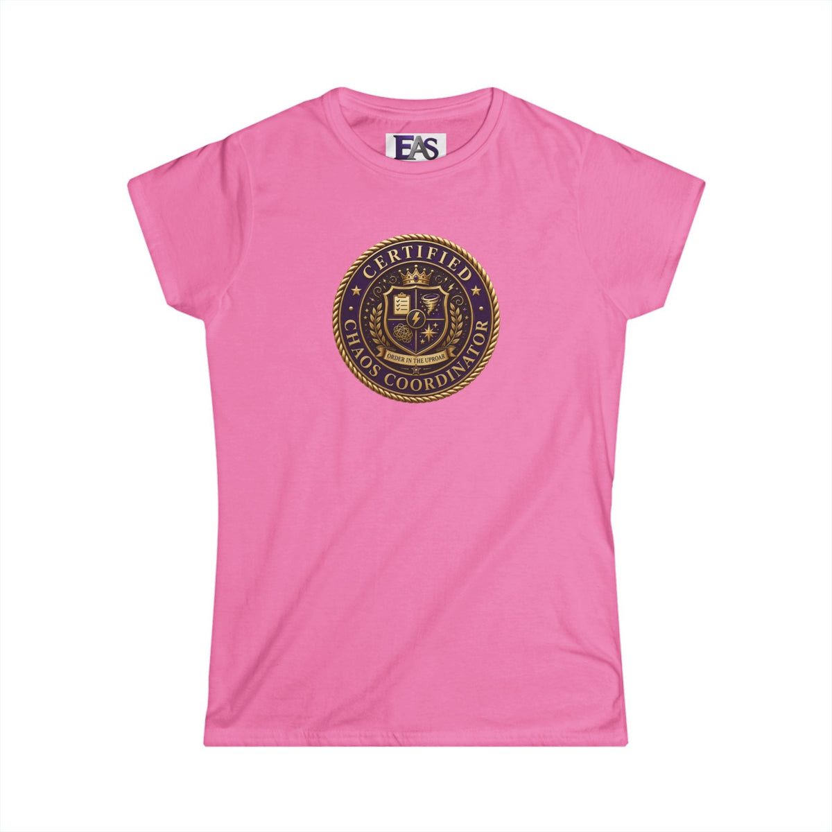Certified Chaos Coordinator Women’s Softstyle T-Shirt - Clothing, Women, T-Shirts - EpiAl's Shop