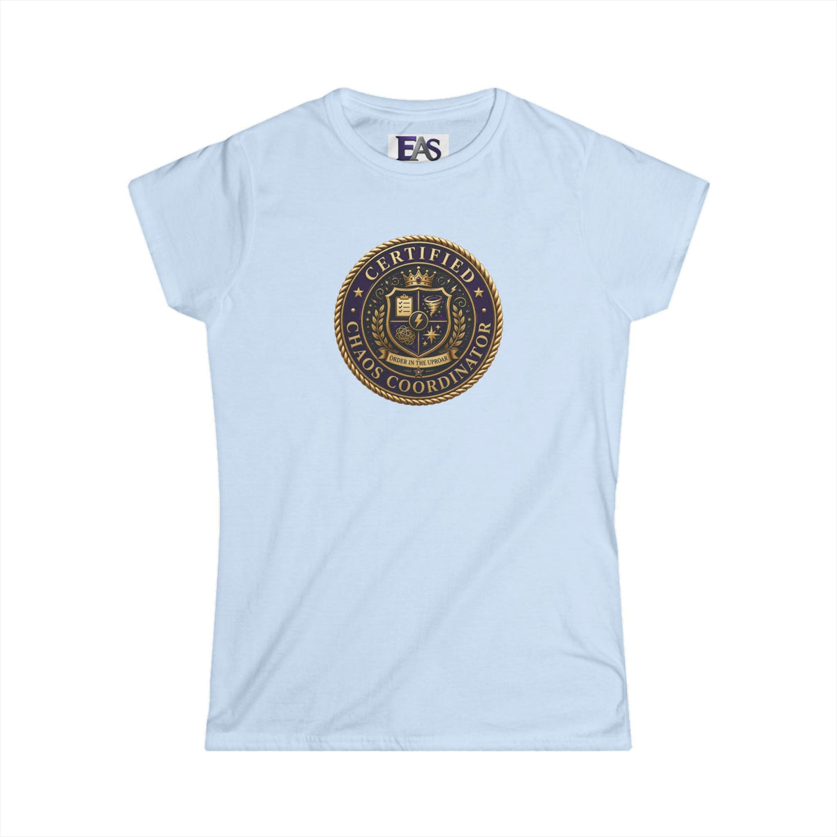 Certified Chaos Coordinator Women’s Softstyle T-Shirt - Clothing, Women, T-Shirts - EpiAl's Shop