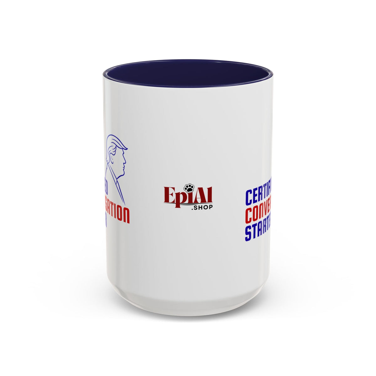 Certified Conversation Starter Mug | Political Parody Coffee Cup - Drinkware, Coffee Mugs - EpiAl's Shop