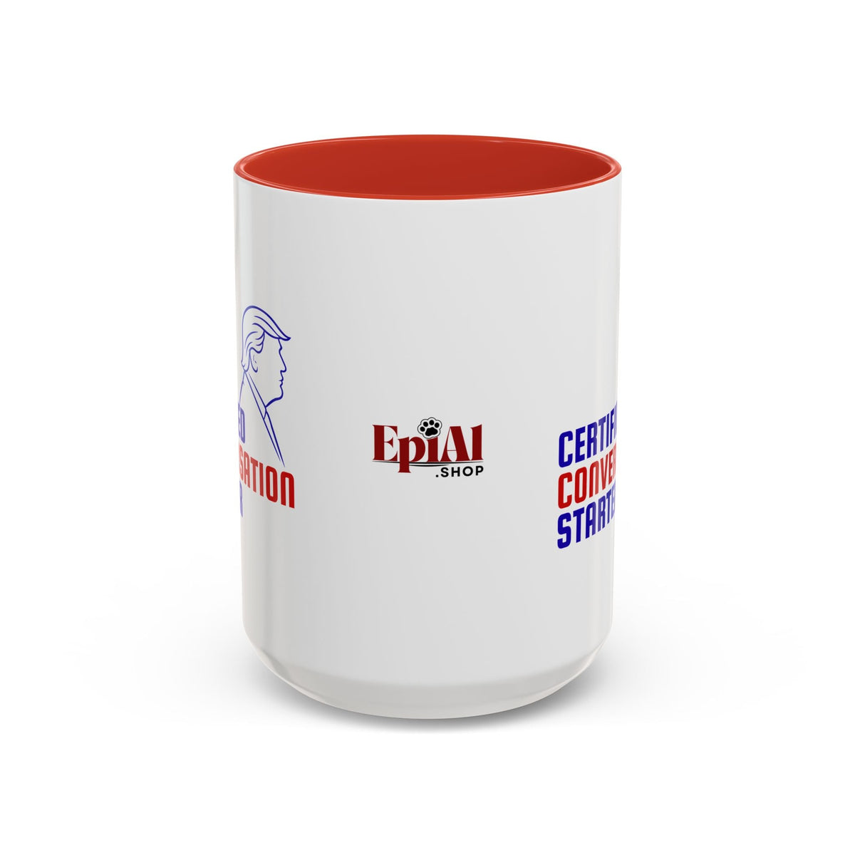 Certified Conversation Starter Mug | Political Parody Coffee Cup - Drinkware, Coffee Mugs - EpiAl's Shop