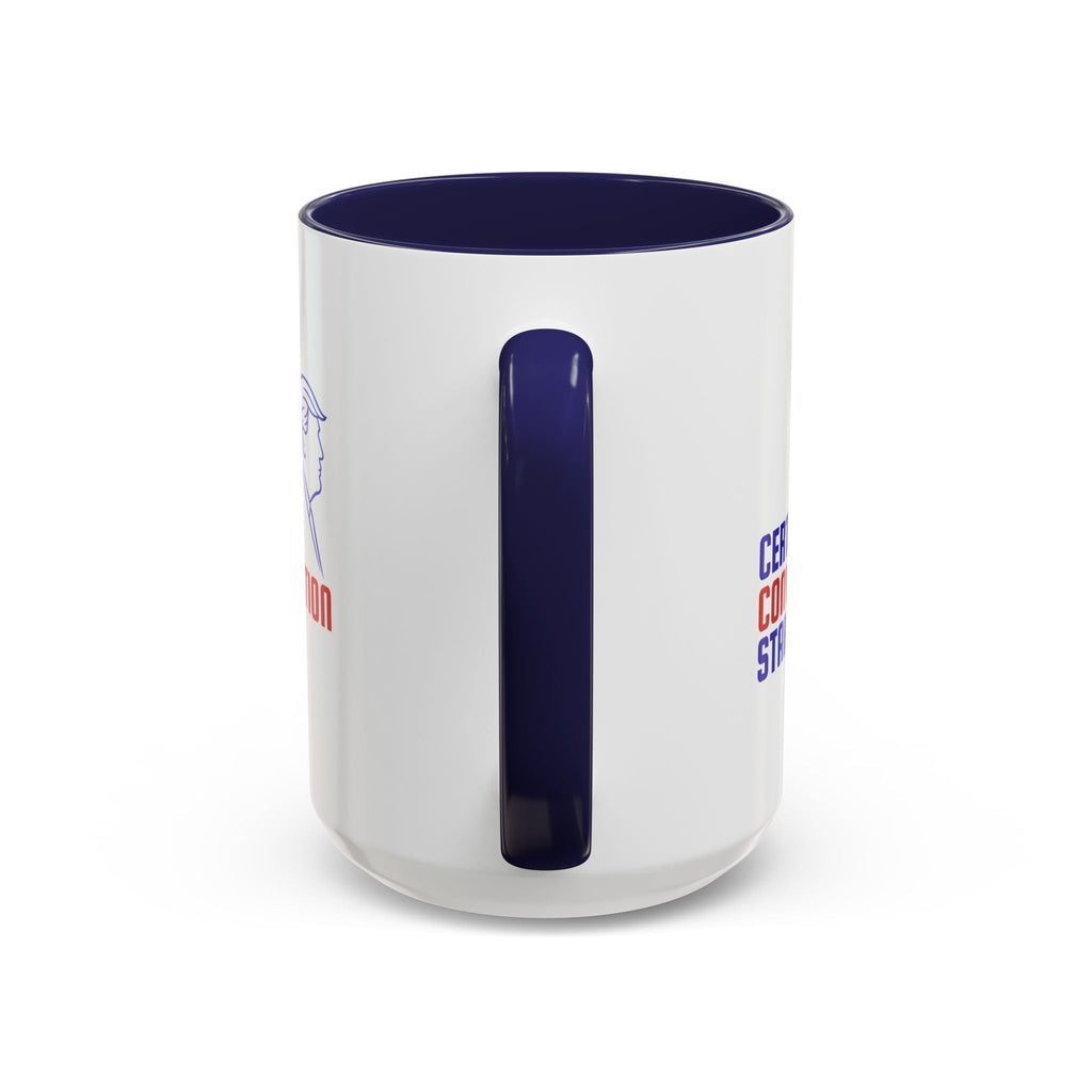 Certified Conversation Starter Mug | Political Parody Coffee Cup - Drinkware, Coffee Mugs - EpiAl's Shop