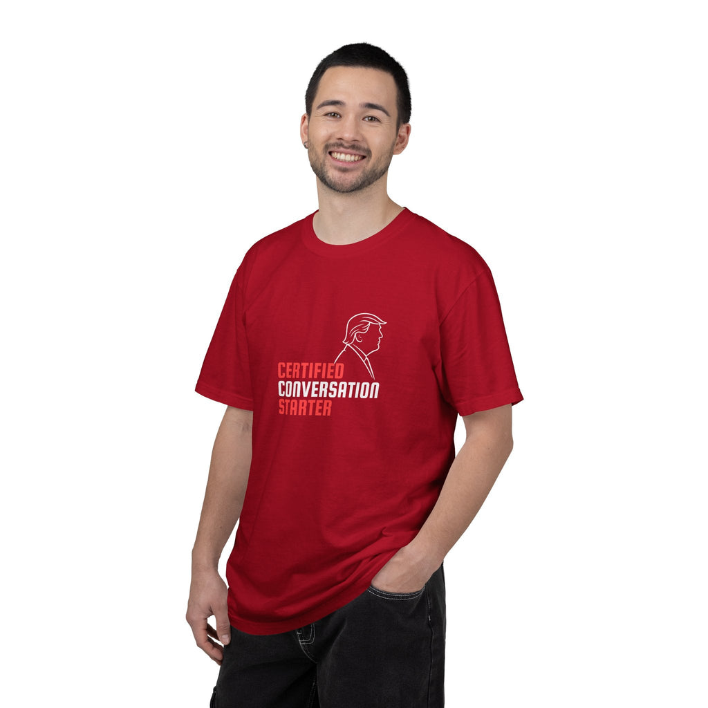 Certified Conversation Starter T-Shirt | Political Parody Tee - Clothing, Unisex, T-Shirts - EpiAl's Shop
