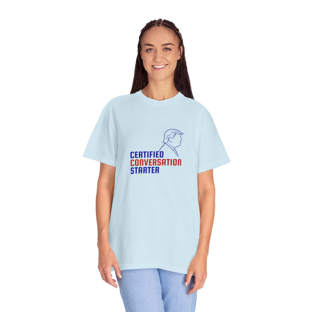 Certified Conversation Starter T-Shirt | Political Parody Tee - Clothing, Unisex, T-Shirts - EpiAl's Shop