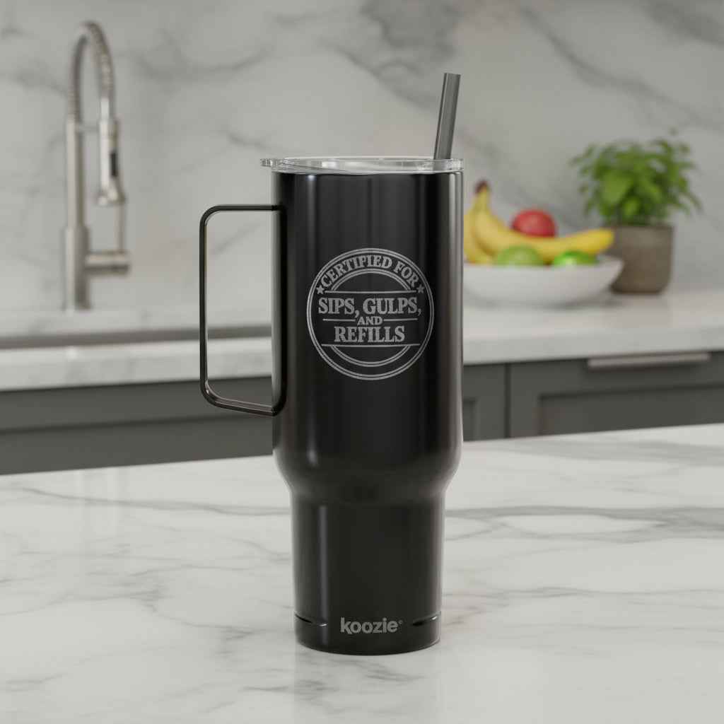 Certified for Sips, Gulps, and Refills 40oz Insulated Tumbler - Drinkware, Tumblers & Travel Mugs - EpiAl's Shop