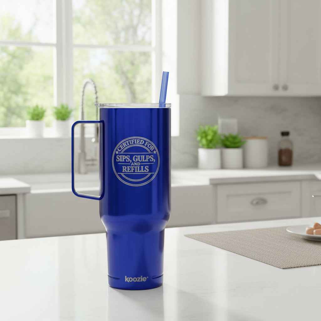 Certified for Sips, Gulps, and Refills 40oz Insulated Tumbler - Drinkware, Tumblers & Travel Mugs - EpiAl's Shop