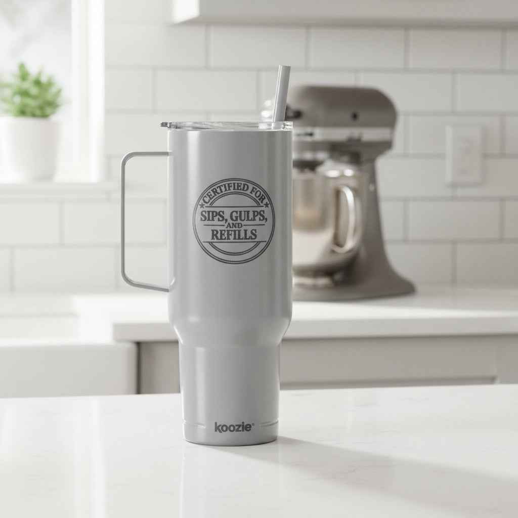 Certified for Sips, Gulps, and Refills 40oz Insulated Tumbler - Drinkware, Tumblers & Travel Mugs - EpiAl's Shop
