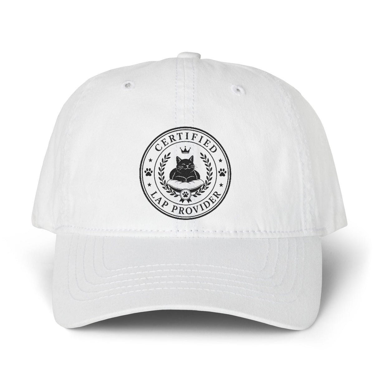 Certified Lap Provider Women's Ponytail Hat | Funny Cat Lover Cap - Hats, Baseball & Trucker - EpiAl's Shop