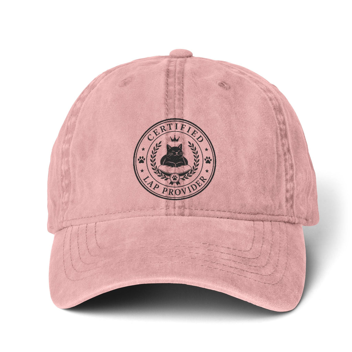 Certified Lap Provider Women's Ponytail Hat | Funny Cat Lover Cap - Hats, Baseball & Trucker - EpiAl's Shop