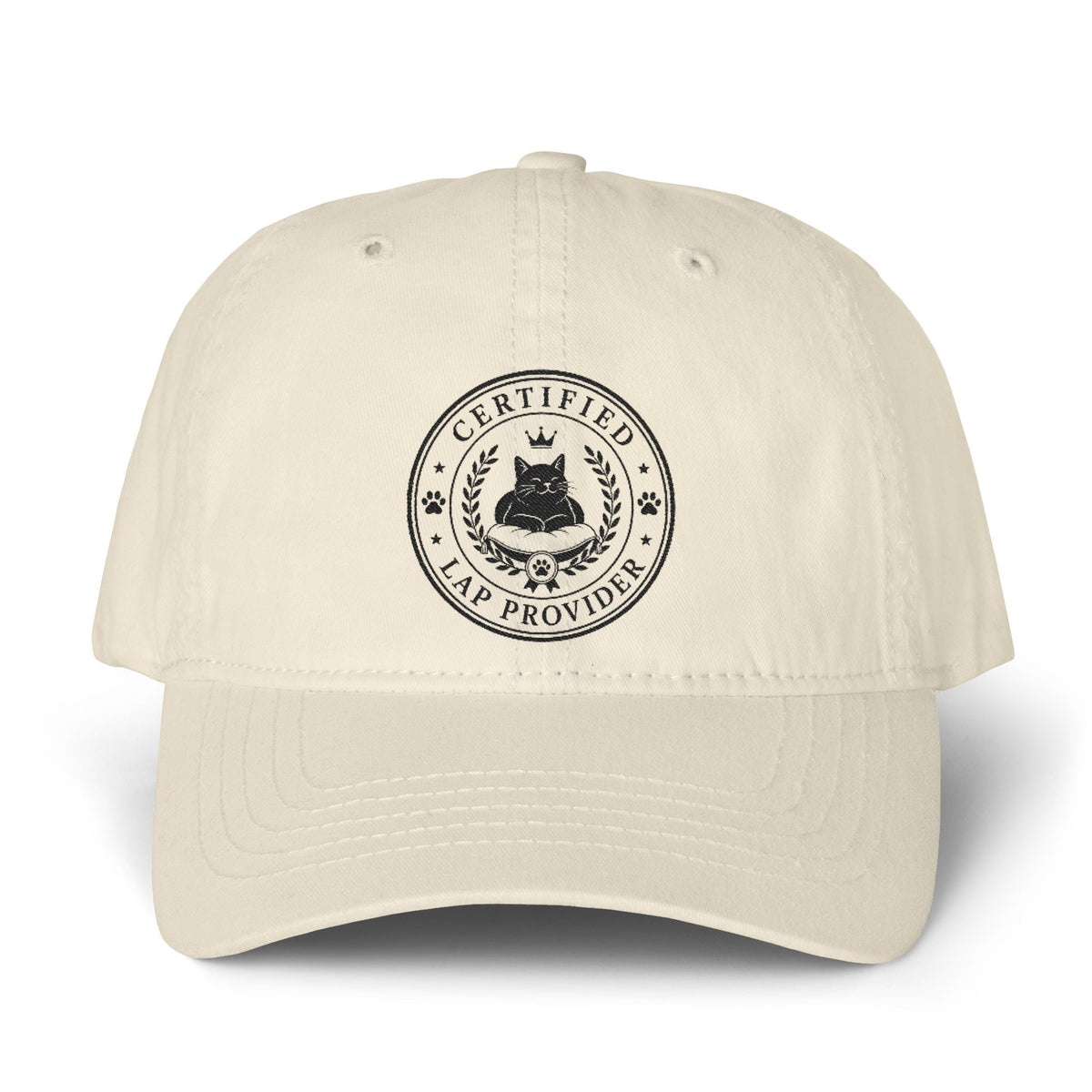 Certified Lap Provider Women's Ponytail Hat | Funny Cat Lover Cap - Hats, Baseball & Trucker - EpiAl's Shop