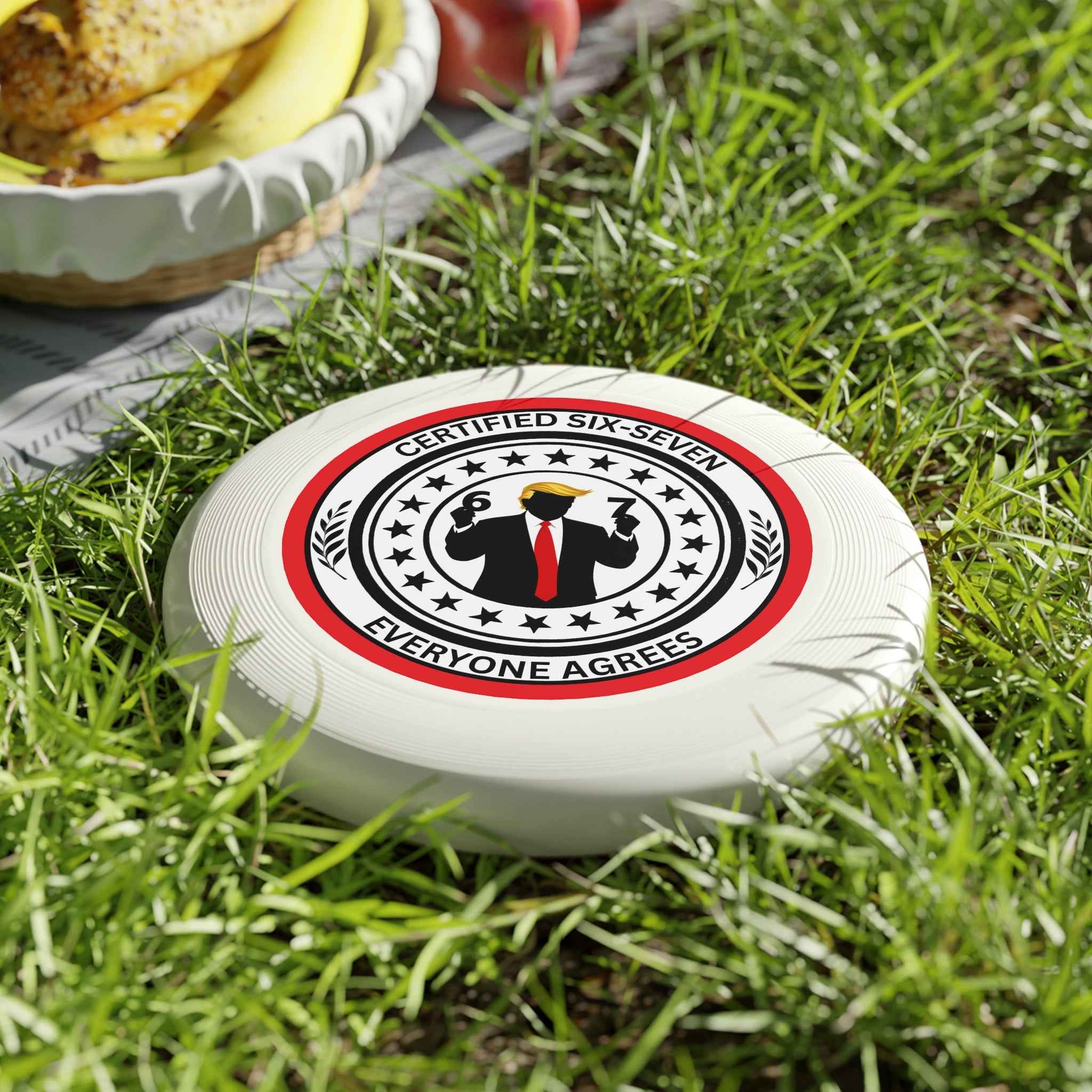 Certified Six-Seven Flying Disc – Political Parody Frisbee - Toys & Games, Flying Disc - EpiAl's Shop