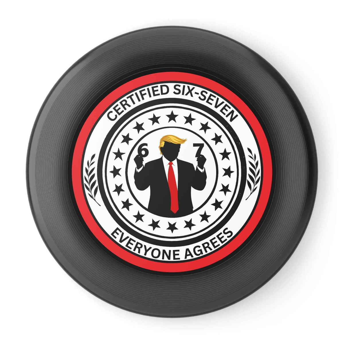 Certified Six-Seven Flying Disc – Political Parody Frisbee - Toys & Games, Flying Disc - EpiAl's Shop