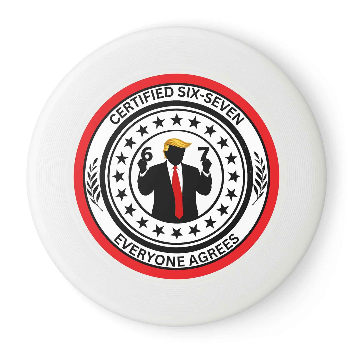 Certified Six-Seven Flying Disc – Political Parody Frisbee - Toys & Games, Flying Disc - EpiAl's Shop