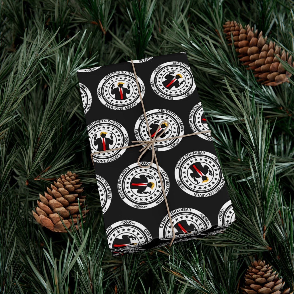 Certified Six-Seven Gift Wrap Paper (Political Parody) - Gift Wrap, Paper - EpiAl's Shop