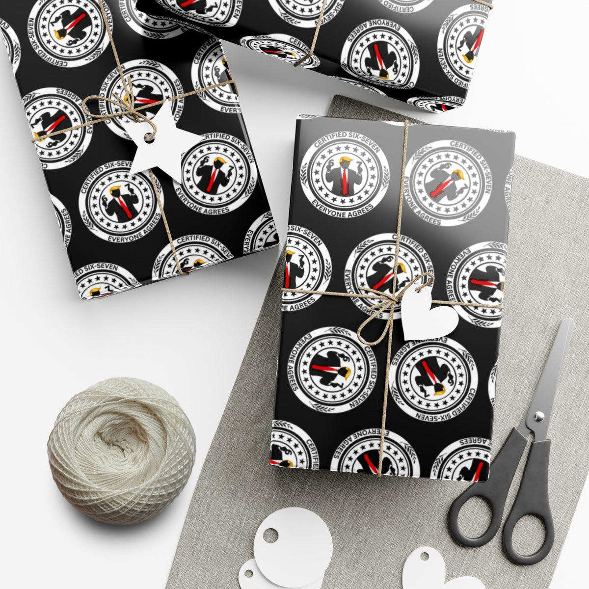 Certified Six-Seven Gift Wrap Paper (Political Parody) - Gift Wrap, Paper - EpiAl's Shop