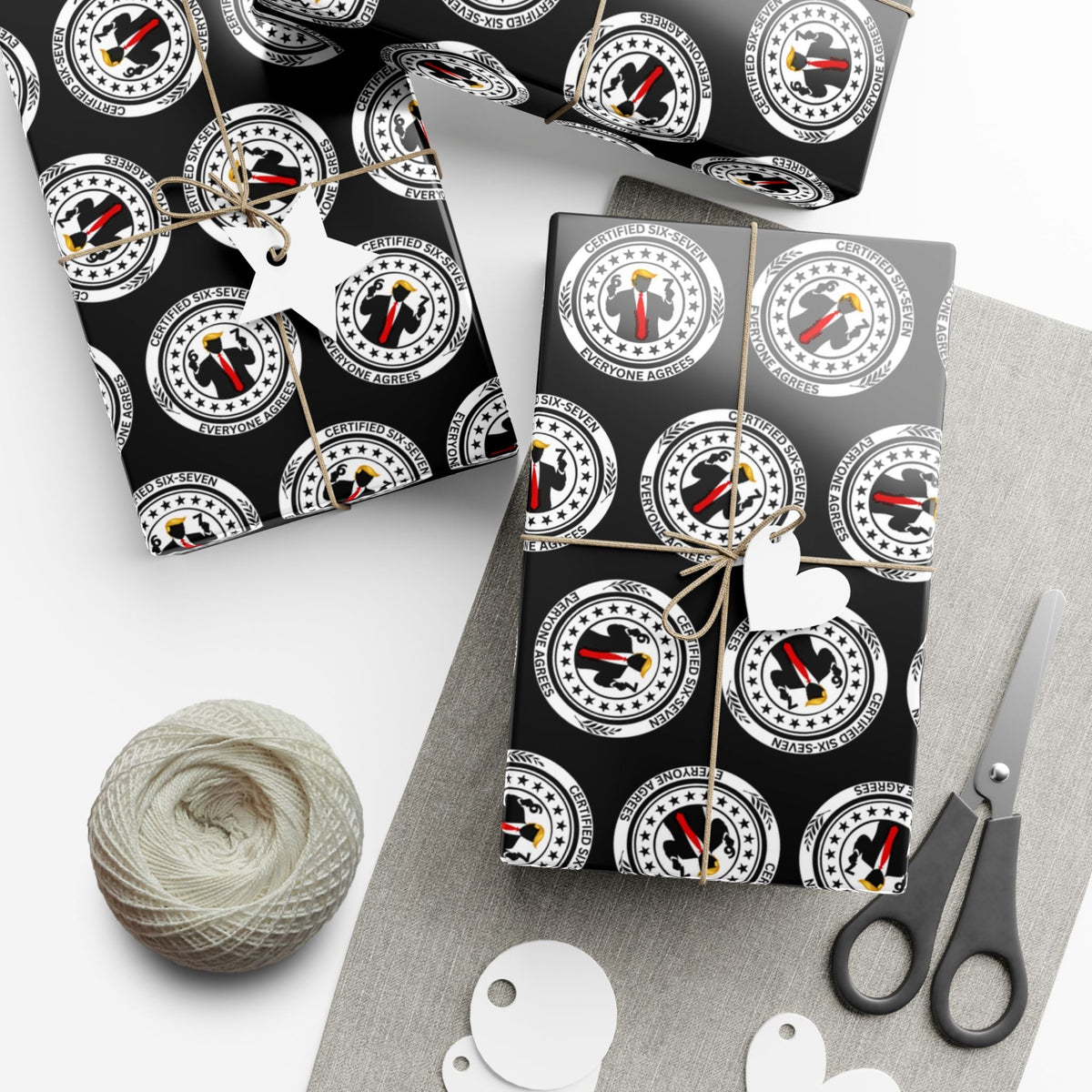 Certified Six-Seven Gift Wrap Paper (Political Parody) - Gift Wrap, Paper - EpiAl's Shop