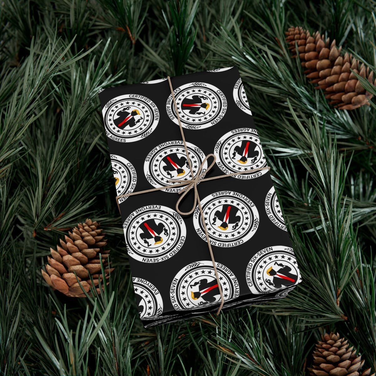 Certified Six-Seven Gift Wrap Paper (Political Parody) - Gift Wrap, Paper - EpiAl's Shop
