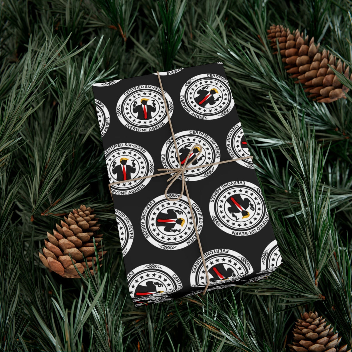 Certified Six-Seven Gift Wrap Paper (Political Parody) - Gift Wrap, Paper - EpiAl's Shop