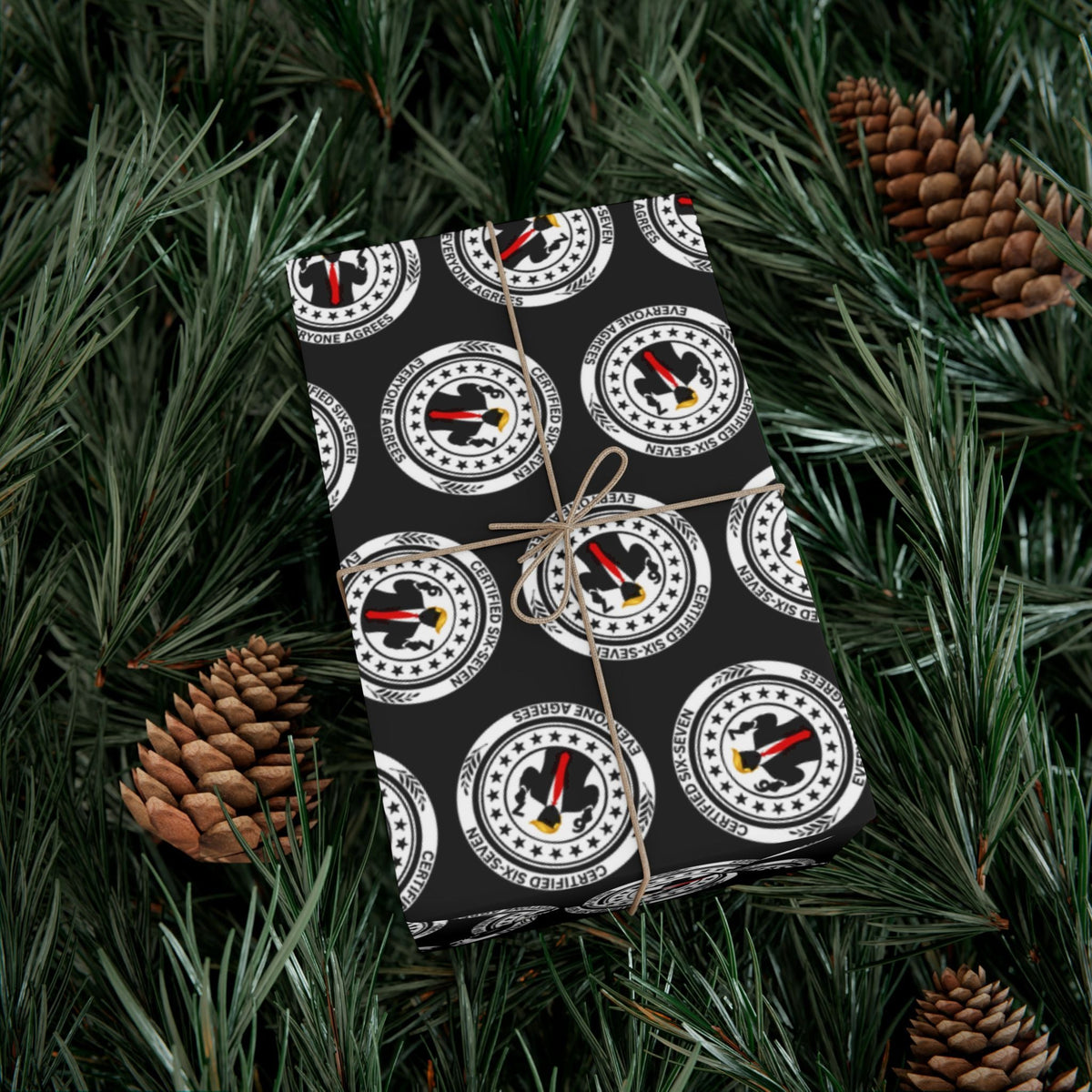 Certified Six-Seven Gift Wrap Paper (Political Parody) - Gift Wrap, Paper - EpiAl's Shop