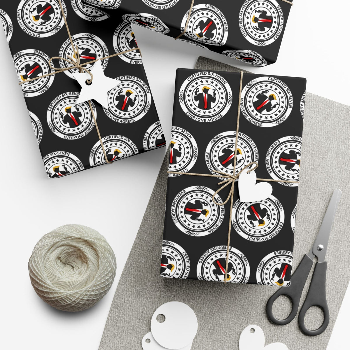 Certified Six-Seven Gift Wrap Paper (Political Parody) - Gift Wrap, Paper - EpiAl's Shop