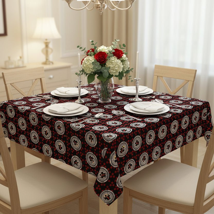 Certified Six Seven Tablecloth – Political Parody Medallion Table Cover - Decor, Home, Tablecloths & Runners - EpiAl's Shop