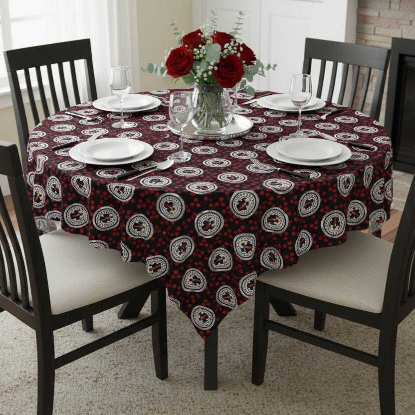 Certified Six Seven Tablecloth – Political Parody Medallion Table Cover - Decor, Home, Tablecloths & Runners - EpiAl's Shop