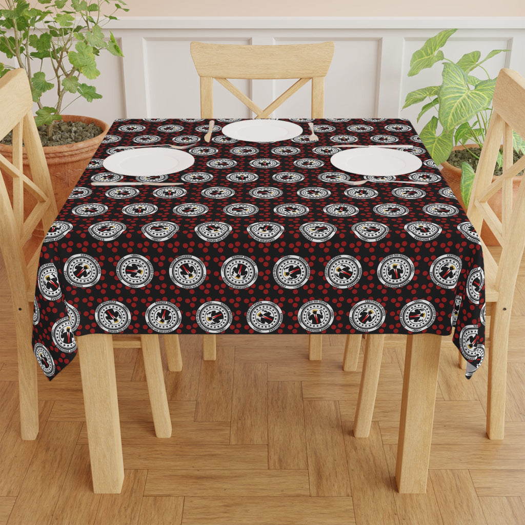 Certified Six Seven Tablecloth – Political Parody Medallion Table Cover - Decor, Home, Tablecloths & Runners - EpiAl's Shop