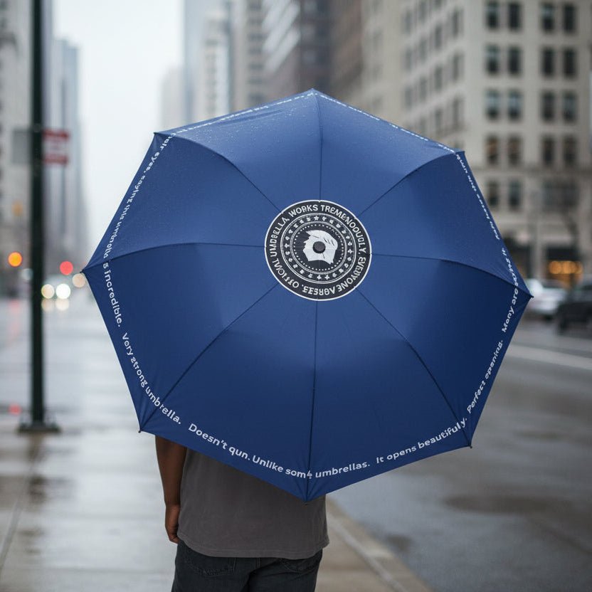 Certified Tremendous Umbrella – Political Parody Rain Gear (Semi-Automatic) - Rain Gear, Umbrellas - EpiAl's Shop