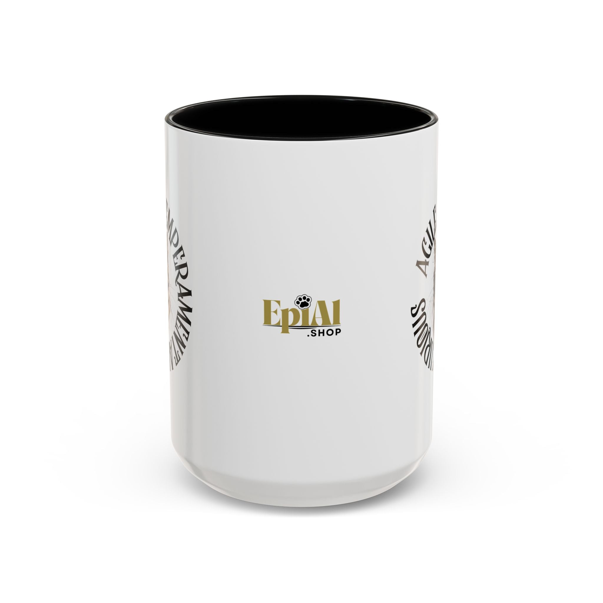 Charming Cat Accent Coffee Mug - Drinkware, Coffee Mugs - EpiAl's Shop