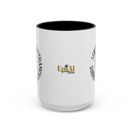 Charming Cat Accent Coffee Mug - Drinkware, Coffee Mugs - EpiAl's Shop